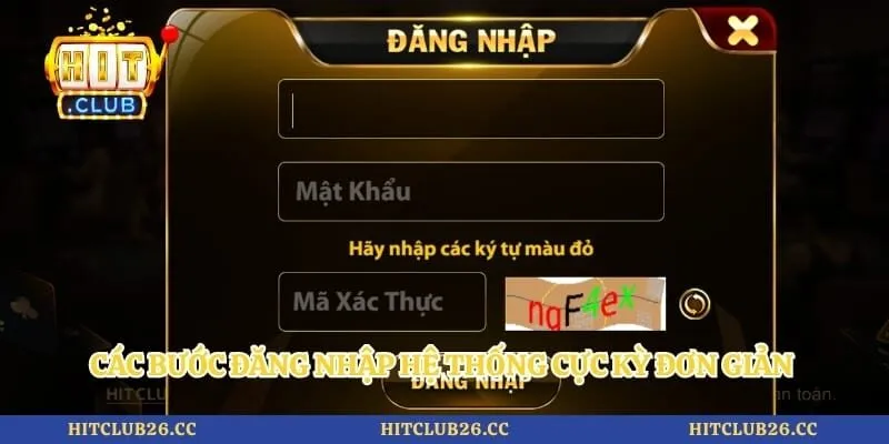 Các bước đăng nhập hệ thống cực kỳ đơn giản cho mọi dân cược